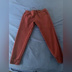 Maroon sweatpants joggers polo XL